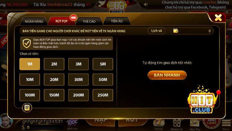 Điền đúng thông tin ngân hàng để nhận tiền siêu tốc 3 phút