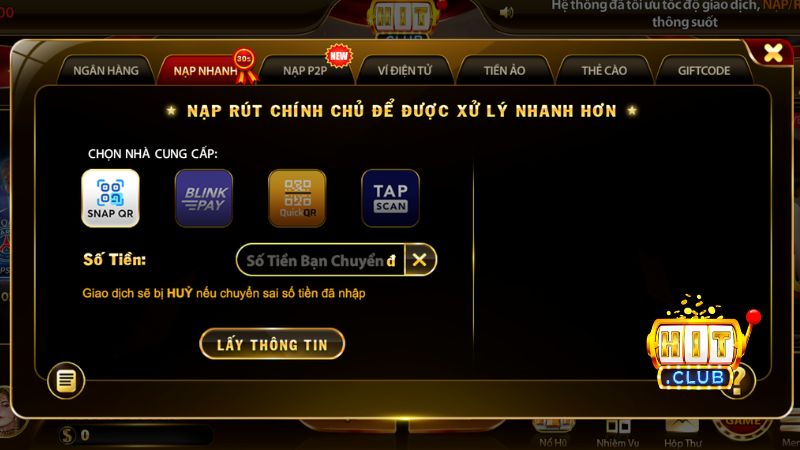 Giao dịch tài chính luôn tuân thủ nguyên tắc minh bạch tuyệt đối