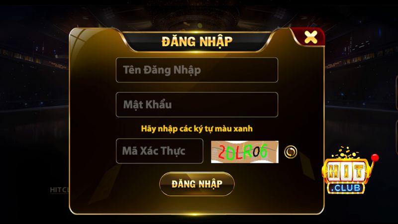 Giao diện đăng nhập Hitclub chính thức, an toàn tuyệt đối
